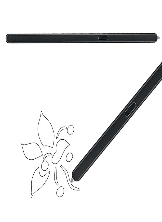 كاوشونغ قلم S Pen Fold 6/5 إصدار قابل للطي لهاتف سامسونج جالاكسي Z Fold 6/5، قلم ستايلس رفيع بديل لقلم S Pen لهاتف سامسونج جالاكسي Z Fold 6/5 مع رؤوس + إبرة بطاقة (أسود) - Image 2